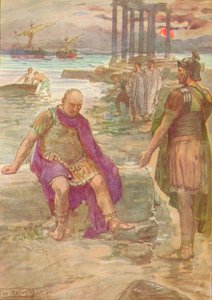 Gaius Marius sidder i eksil blandt ruinerne af Kartago, c1912 1912
