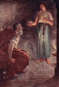 Philopoemen i fængsel, illustration fra 