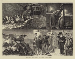 Ferieskitser i højlandet af William Ralston