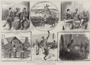 Humor om kampagne i Burma af William Ralston