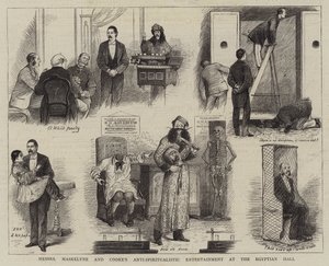 Maskelyne og Cookes anti-spiritualistiske underholdning i Egyptian Hall