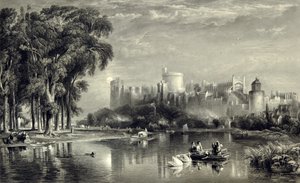 Windsor Castle fra nordvest af William Richardson