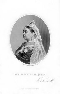 Dronning Victoria, dronning af Det Forenede Kongerige af Storbritannien og Irland, 1899.