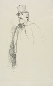 Alphonse Legros af William Rothenstein
