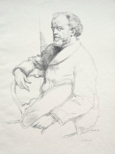 Henri Fantin Latour af William Rothenstein