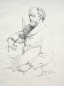 Henri Fantin-Latour, 1897. af William Rothenstein