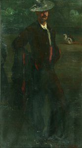 Ignatius Zuloaga As A Bullfighter, ca. 1895 (olie på lærred) af William Rothenstein