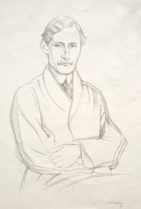 J.E. Spingarn af William Rothenstein