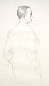 Max Beerbohm af William Rothenstein