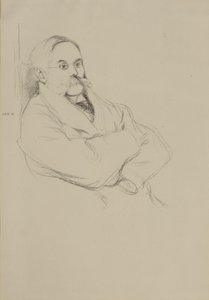 Portræt af Moritz Rothenstein af William Rothenstein