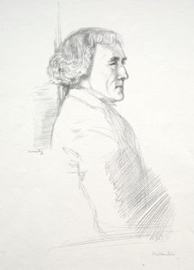 Sir Henry Irving af William Rothenstein