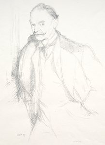Thomas Hardy af William Rothenstein
