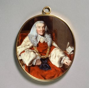 Portræt af Sir William Murray, 1. jarl af Mansfield, 1700-tallet