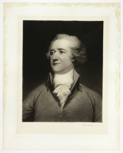 Portræt af Alexander Hamilton