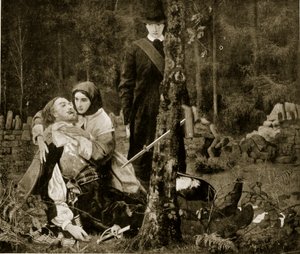 Cavalier and Puritan, illustration fra 