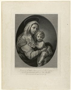 Madonna og barn af William Sharp