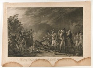 Sortien lavet af Garnisonen i Gibraltar om morgenen den 27. november 1781