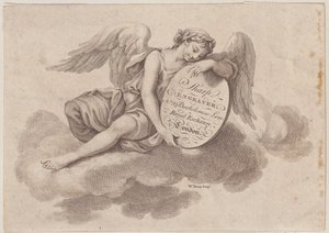 Handelskort til William Sharp, gravør, 1700-tallet. af William Sharp