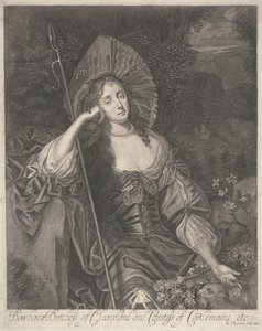 Barbara hertuginde af Cleaveland som hyrdinde