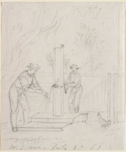 Ved pumpen af William Sidney Mount