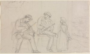 Tuning, 1867. af William Sidney Mount