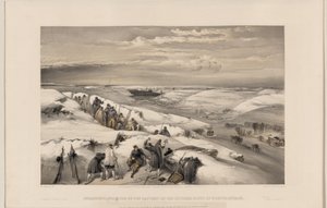 Sevastopol fra 26 kanon batteri, 1855 af William Crimea Simpson