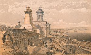 Admiralitetet, Sebastopol, 1856 af William Crimea Simpson