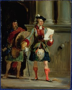 Prins Charlie ved Holyrood, 1833 af William Simson