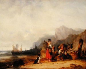 The Prawn Fishers, ca. 1835 (olie på lærred)
