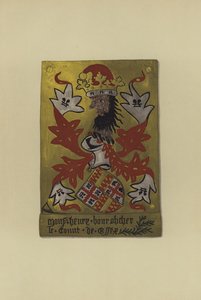 Sir Henry Bourchier, lord Bourchier, greve af Eu og jarl af Essex, 1452-1483 (chromolitho) af William St John Hope