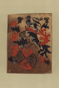 Sir Henry Percy, lord Percy, lord Poynings og greve af Northumberland, 1474-1489 (chromolitho) af William St John Hope