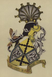 Sir Hugh Burnell, lord Burnell, 1406-1420 (chromolitho) af William St John Hope