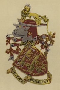 Sir John Mowbray, hertug af Norfolk og jarl marskal, 1421-1432 (chromolitho) af William St John Hope