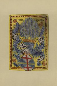 Sir John le Scrope, lord Scrope af Bolton, 1461-1498 (chromolitho) af William St John Hope