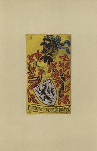 Sir Miles Stapleton, 1348-1364 (chromolitho) af William St John Hope