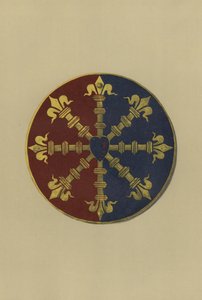 Sir Ralph Bassett, lord Bassett af Drayton, 1368-1390 (chromolitho) af William St John Hope
