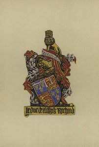 Sir Richard Plantagenet, hertug af York, 1475-1483 (chromolitho) af William St John Hope