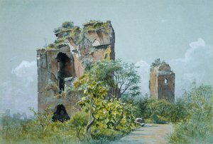 Baths of Trajan Sette Sale, Villa Brancaccio, Rom, ca. 1882.