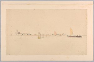 Undersøgelse af lagunen, Venedig, Italien af William Stanley Haseltine