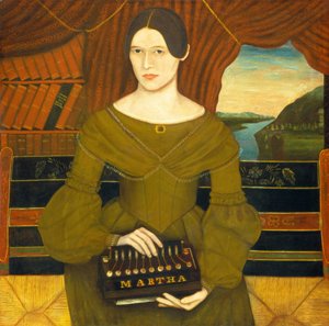 Martha, ca. 1835 (olie på lærred) af William Stephen Coleman