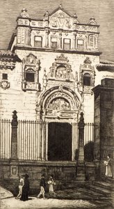 Doorway, Santa Cruz, Toledo af William Strang