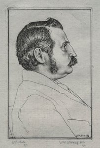 Henry Austin Dobson, nr. 2, 1894. af William Strang