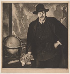 John Masefield. af William Strang