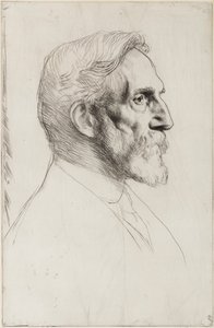 Portræt af Philip Norman af William Strang
