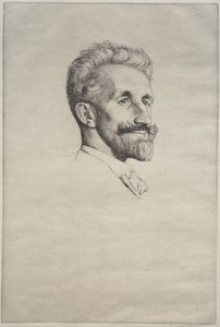 Robert Bontine Cunningham Graham, 1898. af William Strang