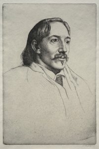 Robert Louis Balfour Stevenson af William Strang