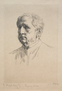 Sir Francis Seymour Haden, 1883. af William Strang