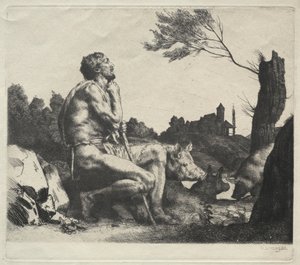 Den fortabte søn, 1882. af William Strang
