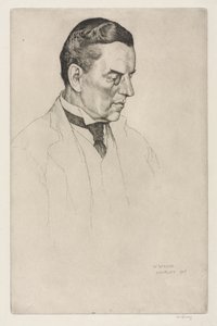The Right Honourable Joseph Austen Chamberlain, 1903. af William Strang