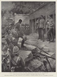 Til minde om Gordon, den historiske begivenhed for mindehøjtideligheden i Khartoum af William T. Maud